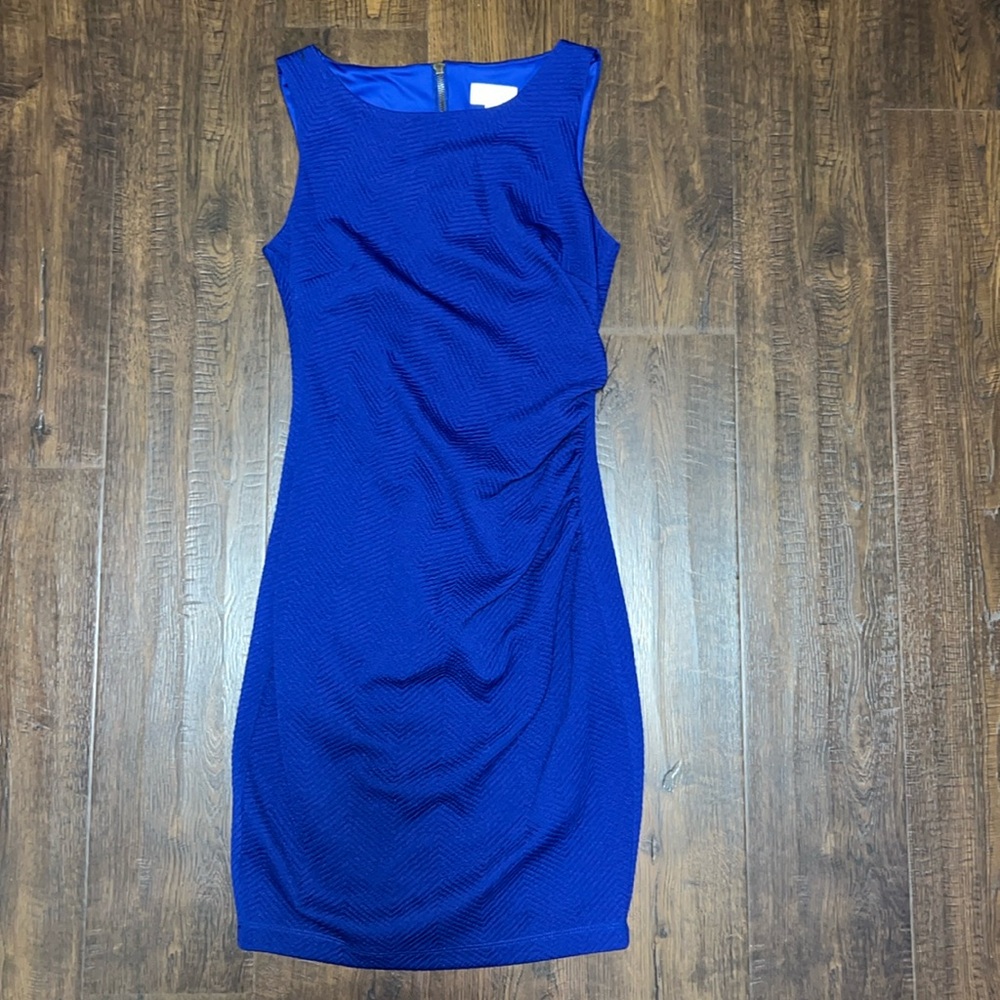 Bisou Bisou Suze 2 Vibrant Blue Bodycon Dress